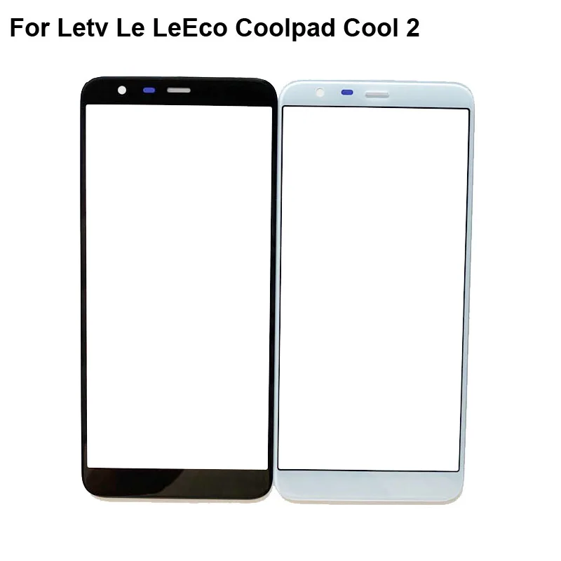 2 шт. для Letv Le LeEco Coolpad Cool Ремонт передней внешней стеклянной линзы Сенсорный экран