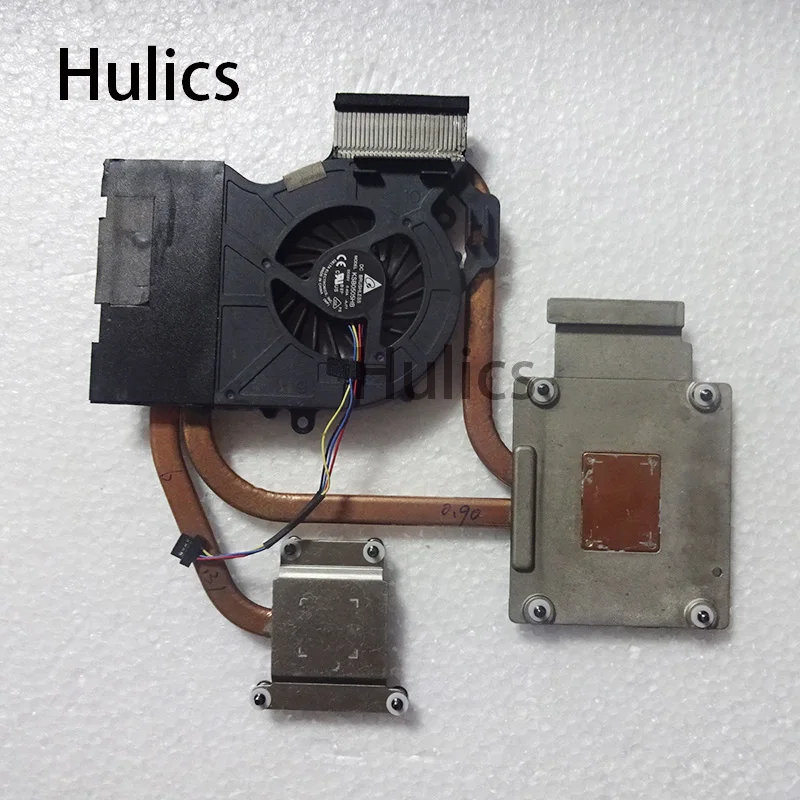 Hulics для hp pavilion DV6-6000 dv6 DV7-6000 DV7 ноутбук Охлаждающий радиатор с вентилятором 665278-001 650848-001