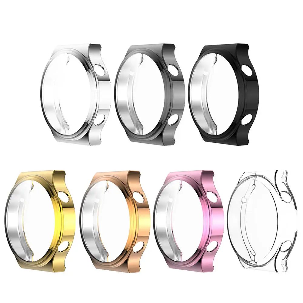 Premium 360° Protective Case Cover for Smartwatch - TPU Screen Shield and Frame