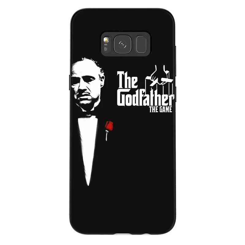 Мобильный Силиконовый чехол для телефона для samsung M10 M20 M30 M40 S6 S7 край S8 S9 S10 плюс S10E крышка Лицо со шрамом Крестный отец человек прекрасный