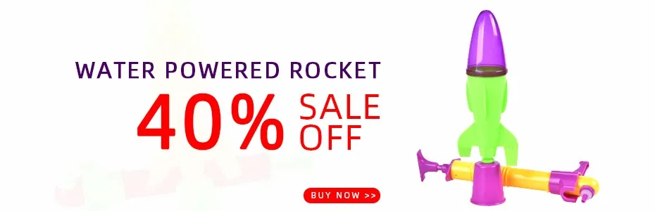 Rocket Launcher Outdoor Toy Jump Jet Launcher Water Powered Rocket Developing Intelligent STEM Physics Experiments