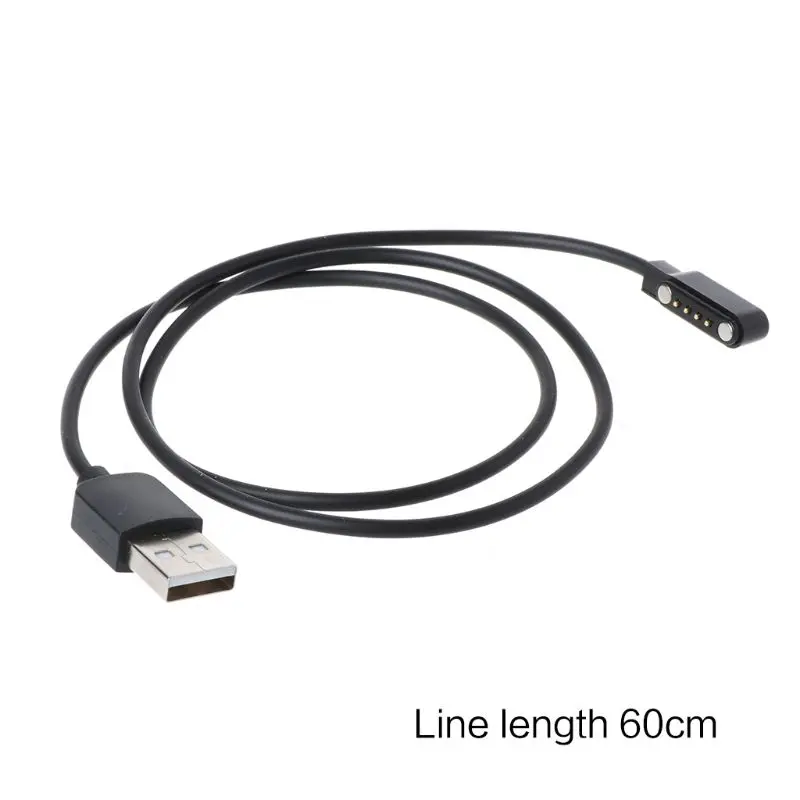 USB Power Charging Cable For Smart Watch Universal Charge 4 Pin Accessories Charging Cable Magnetic Strong charging
