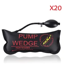 Liushi 20pcs насос Клин подушки безопасности слесарные инструменты замок палочки набор, открывашка для дверного замка для автомобиля, окна