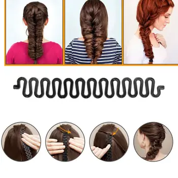 

19pcs Hair Styling Accessories Kit Hair Bun Maker Hair Accessorie for Women Girl X7JA