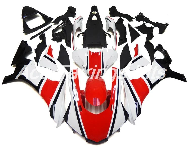 4 подарка ABS литья под давлением Полный обтекатели комплект подходит для YAMAHA YZF-R1 15 16 17 пользовательские Обтекатели красный белый холодный
