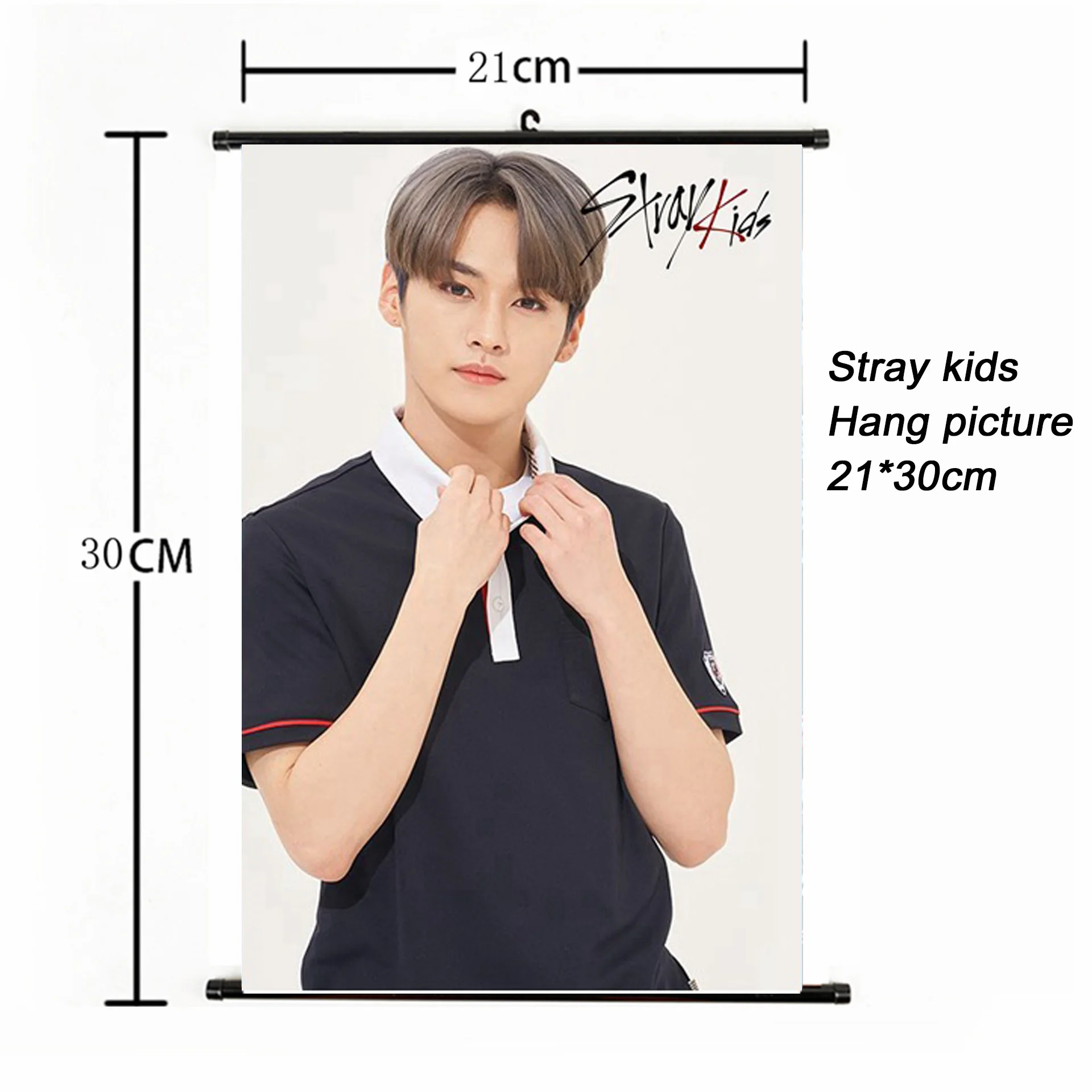 Модный Kpop Stray Kids повесить paintng 21*30 см плакат страй дети подписи альбом Фотокарта плакат вентиляторы коллекция Канцелярский набор