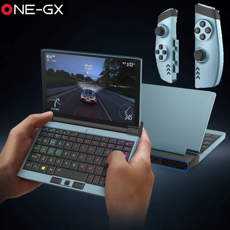 Игровой ноутбук OneNetbook OneGx1 4G LTE FDD 12000mAH 7 ''Win10 i5 10210Y 8 ГБ/16 Гб DDR3 256 ГБ/512 ГБ