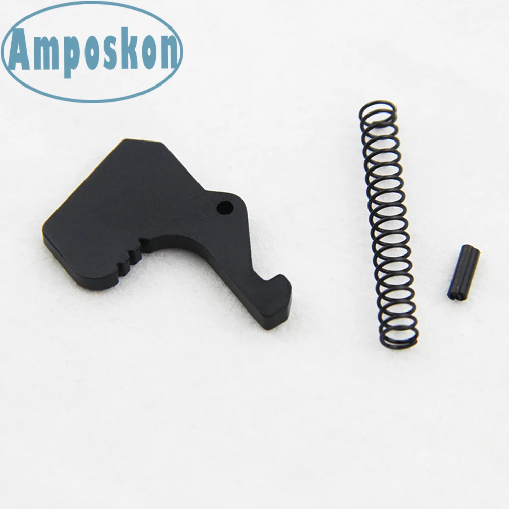 

1Set New High Quality AR15 M4 M16 Extended Low Profile Tactical Charging Handle Latch Hunting Accessories Spring Pin Replacement