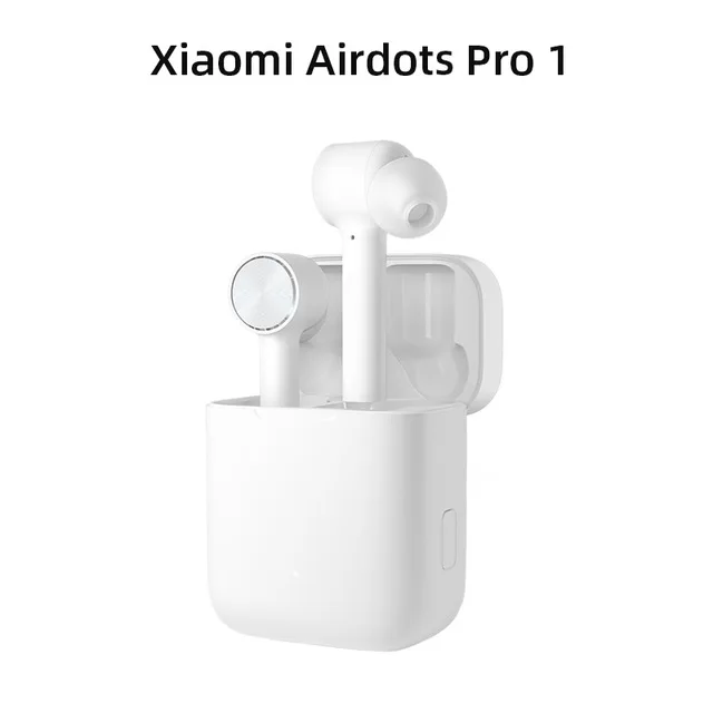 Оригинальные Xiaomi Air 2 настоящие беспроводные bluetooth-наушники с функцией обнаружения музыки Xiaomi HD mic Wake-up by voice наушник - Цвет: Airdots Pro 1