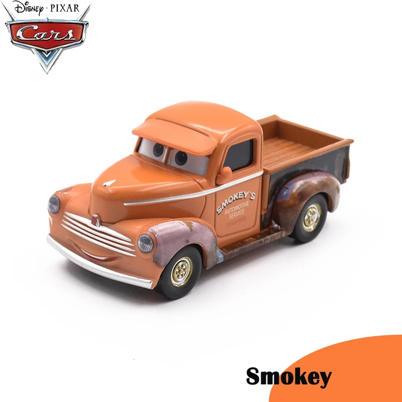 Smokey Новые автомобили disney Pixar 3 2 серии звездных войн Дарт Вейдер матер Молния Маккуин Uncle' Mack Джексон модель литой автомобиль игрушки для мальчиков - Цвет: Smokey