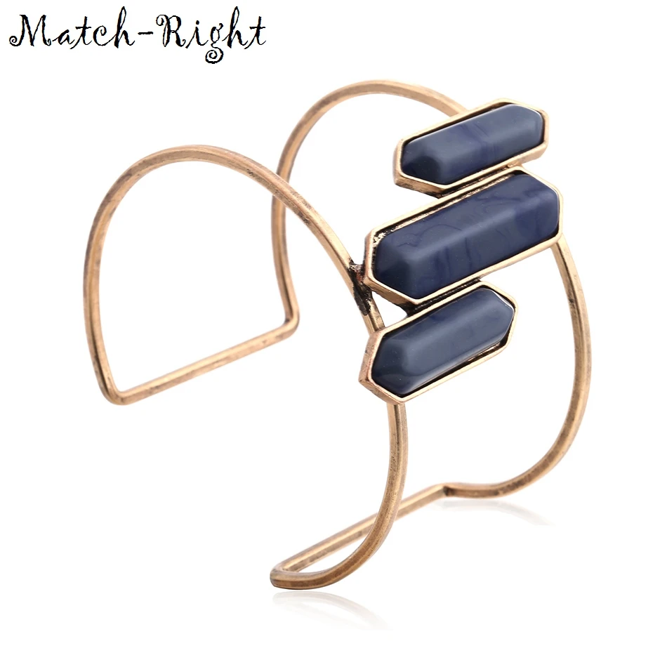 Match Right женские манжеты широкие браслеты и с большой поверхностью для женщин