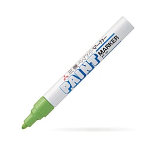 3 шт./партия маркер на масляной основе 2,2-2,8 мм UNI PX-20 ручка для рисования маслом оптом - Цвет: Grass green