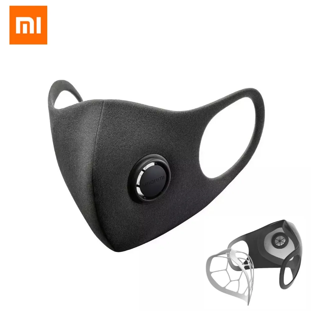 Блок фильтрующей маски Xiaomi ZHIMI PM 2 5 с вентиляционным клапаном Пылезащитная