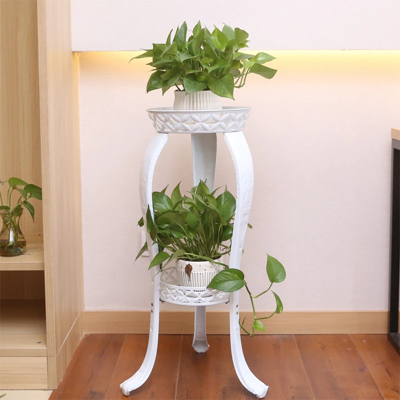 Household Multi-storey Shelf Indoor Balcony Iron Art Landing Type Flowerpot Frame Flower Rack