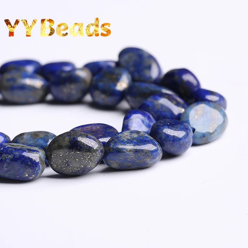 

6x8mm Natural Irregular Lapis Lazuli Stone Beads Loose Charm Beads For Jewelry Making Necklaces Bracelets For Women Accessories