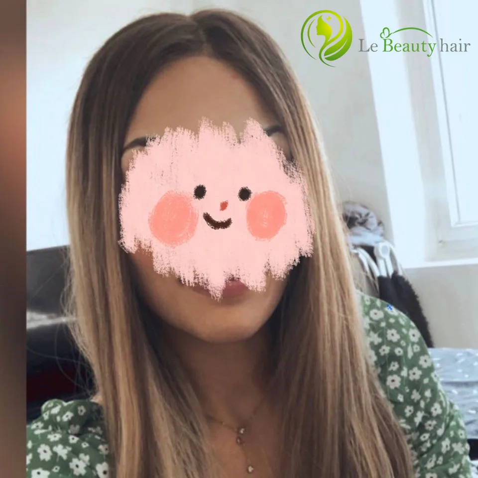 Le Beauty Sheitel Wig Kosher Wigs European Hair 100% Natural Human Hair Wigs Blonde Color Swiss Lace Top Wig For Jewish Women