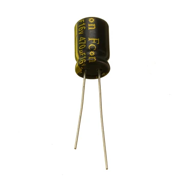 

1Pc 470uF 16V 105C Radial Electrolytic Capacitor Component
