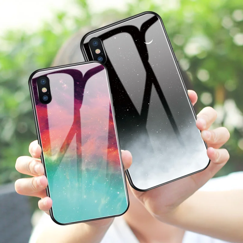 Роскошный чехол для телефона на iPhone 11 Pro Max 6 S Plus 7 8 Coque закаленное стекло X XR XS MAX i Phone
