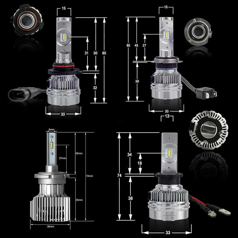 CNSUNNYLIGHT светодиодный фонарь, лампы для фар для ALFA ROMEO 166(936_)(1998,09~ 2007,06), автомобильная противотуманная фара