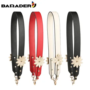 

Flower Bag Strap High Quality Leather Shoulder Strap Bag Accessories Fashion Single Shoulder Strap Crossbody Band
