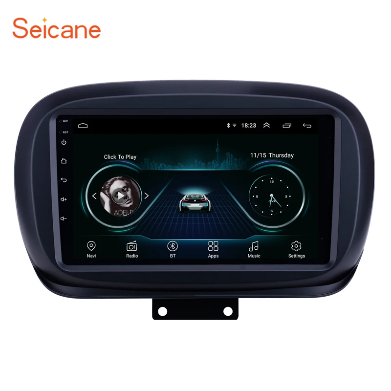 Top Seicane 2din GPS Car Multimedia player 9 inch for Fiat 500X 2014-2019 Android 8.1 HD Touchscreen car Radio support SWC Carplay 0 Top Seicane 2din GPS Car Multimedia player 9 inch for Fiat 500X 2014-2019 Android 8.1 HD Touchscreen car Radio support SWC Carplay 0