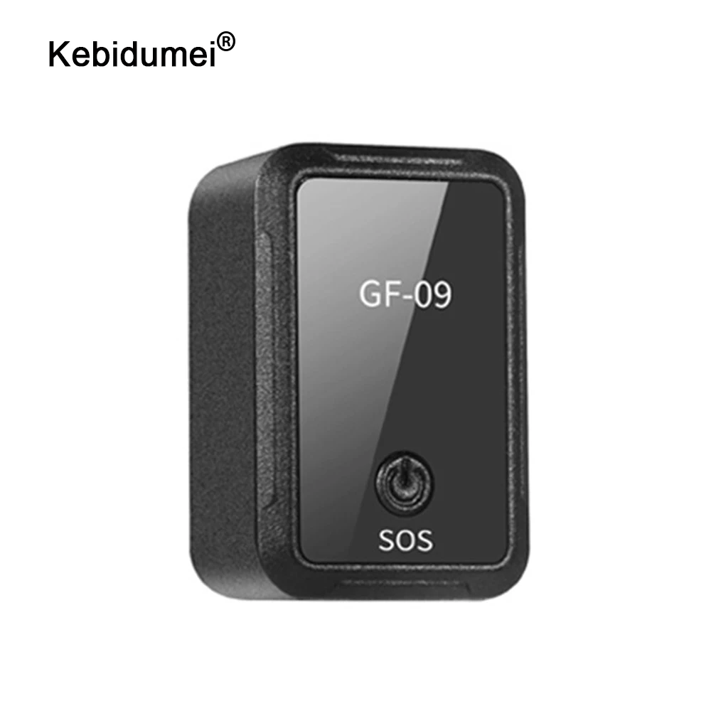 GF09 rastreador Mini GPS dispositivo antirrobo de Control de aplicación remota localizador GPRS compatible con grabación de voz, antipérdida para ancianos y niños