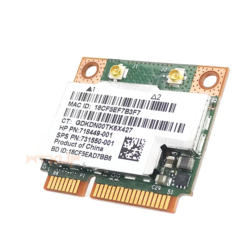 Broadcom BCM943228HMB wifi Bluetooth 4,0 300M 2,4G/5G bcm943228 сетевая карта Половина мини PCIE беспроводной адаптер