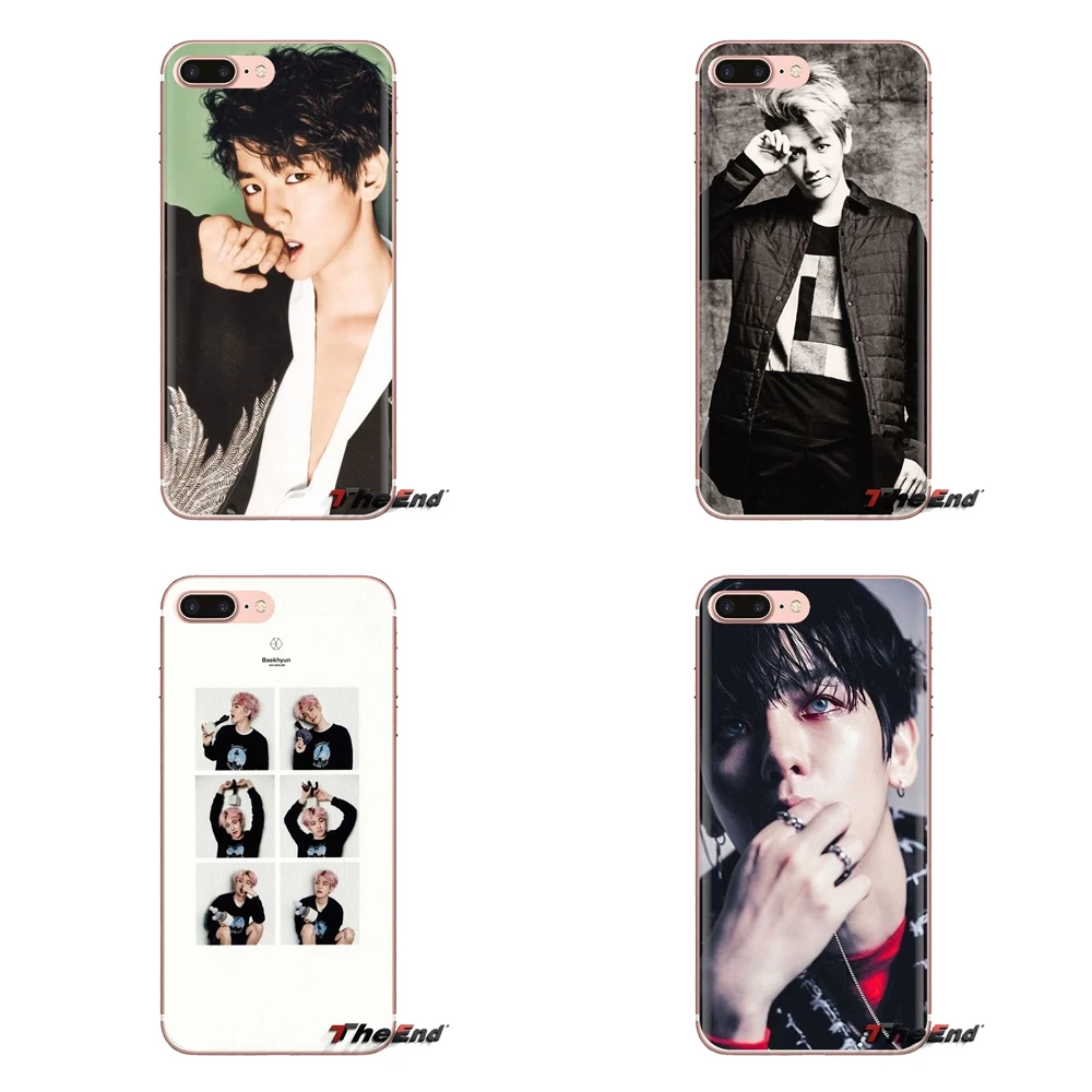 exo BaekHyun For Huawei G7 G8 P7 P8 P9 P10 P20 P30 Lite Mini Pro P Smart Plus 2017 2018 2019 Soft Transparent Cases Covers |