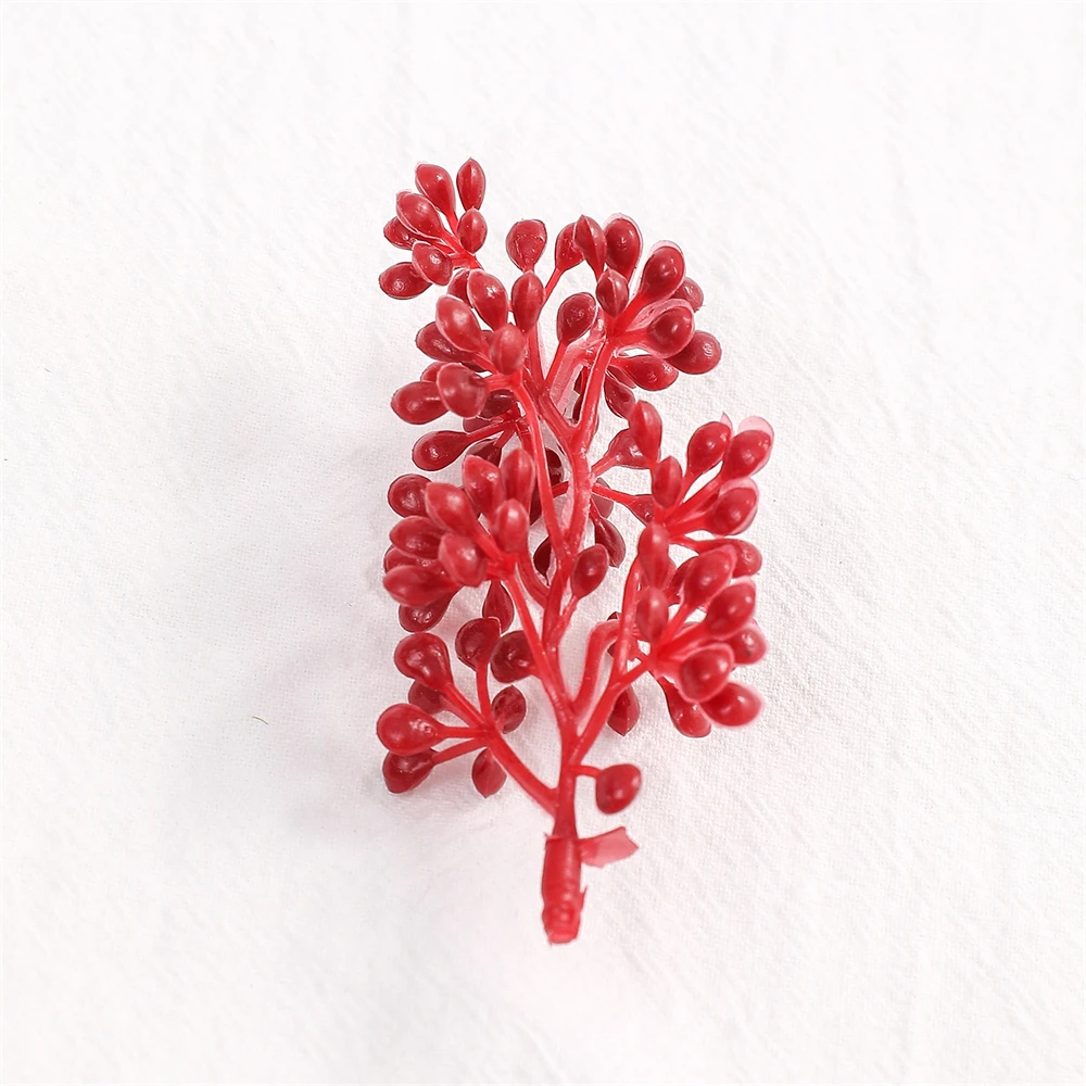10 Stück grüne künstliche Farne Blatt gefälschte Pflanzen Eukalyptus Blume Wandranken Hochzeit Zuhause ​ Dekor Grün Weihnachtszubehör – Detail 19