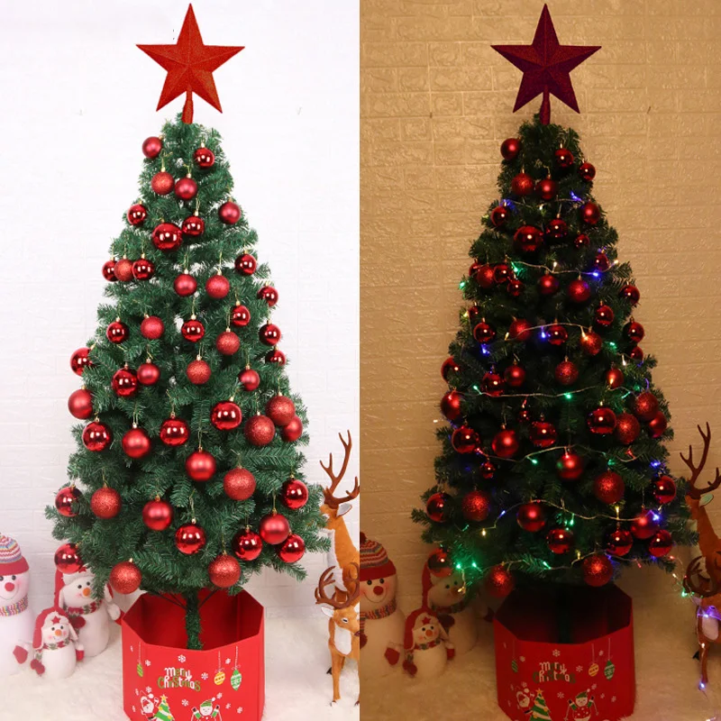 Искусственный шар для рождественской елки, набор, креативное украшение для дома, аксессуары, рождественские украшения для дома, фигурка елки, орнамент