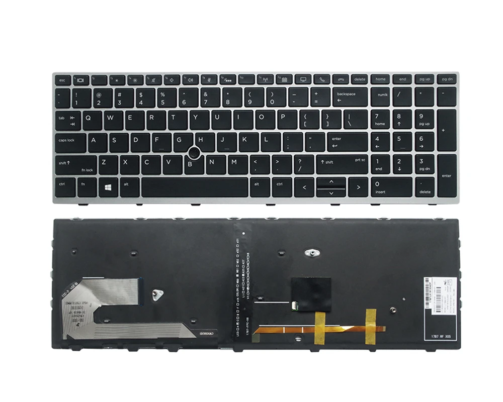 Клавиатура для ноутбука HP EliteBook 750 755 850 855 G5 G6 Zbook 15U | Компьютеры и офис