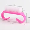 10Pcs Plastic Nail Cleaning Brush Soft Remover Dust Cleaner Acrylic Small Angle Colorful Brushes For Nail Manicure Tools 5