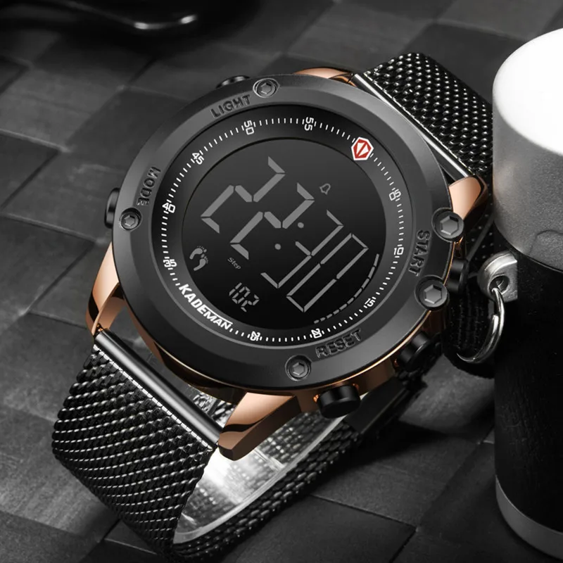 mens watches digital display