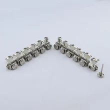 1 Набор(6 шт.) гитарная семья Блокировка старинных гитарных головок тюнеры(никель) Сделано в Тайване