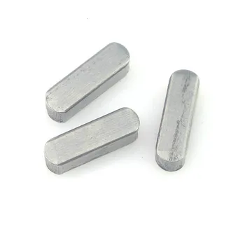 

20pcs GB1096 M3 M4 M5 M6 Square Rectangular Keys Carbon Steel Dowel Drive Shaft Parallel Key A Type Flat key L= 8/10/12/16/30mm