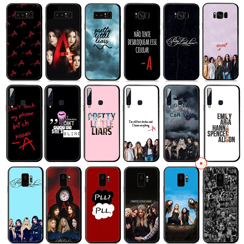Надписью Pretty little liars и ТВ Мягкий силиконовый чехол для samsung Galaxy A9 A8 A7 A6 плюс 2018 A5 A3