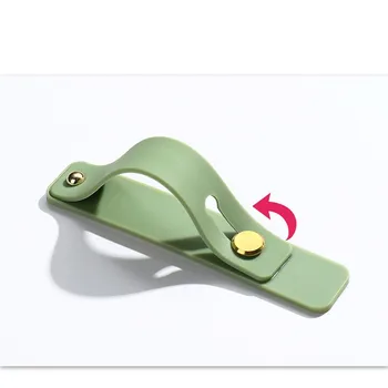 Mobile Phone Candy Color Holder Push-pull Invisible Finger Buckle Wristband Ring Buckle Support Lazy Shell Back Stick Pull Ring