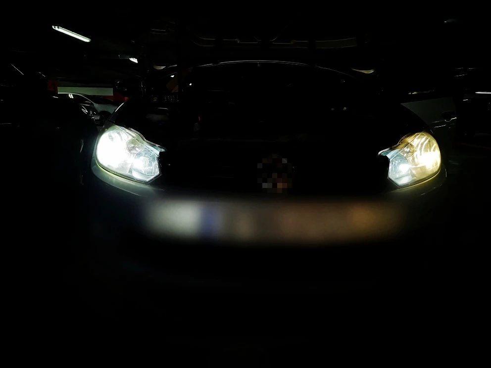 Mk7 лампа для фар белый canbus lighttec H7 CSP светодиодный комплект фар 7200LM CANBUS 72 Вт VW GOLF MK6 MK7 Автомобильная фара