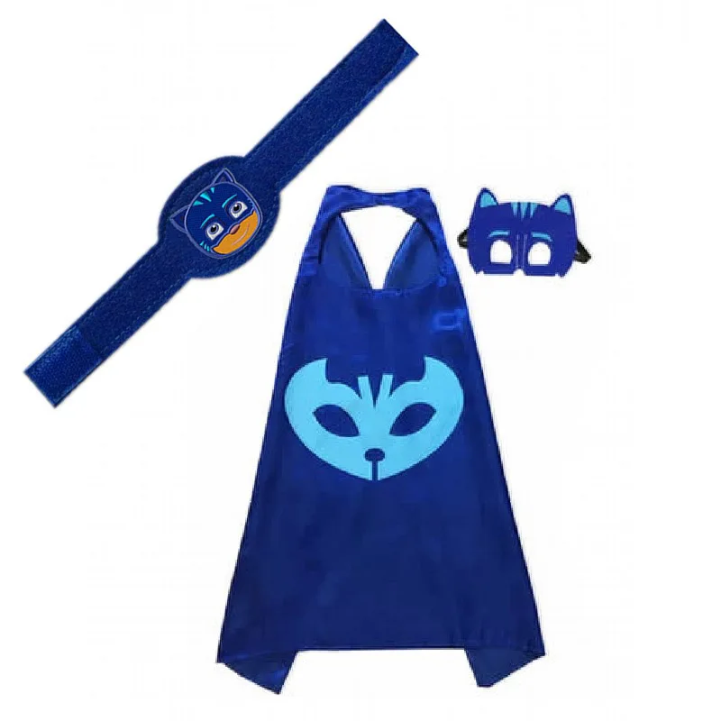 PJ Masks Juguete Catboy Owlette Gekko фигурки на Хэллоуин Pj Mask костюмы аниме косплей подарок на день рождения игрушки для детей S69 - Цвет: 3pcs