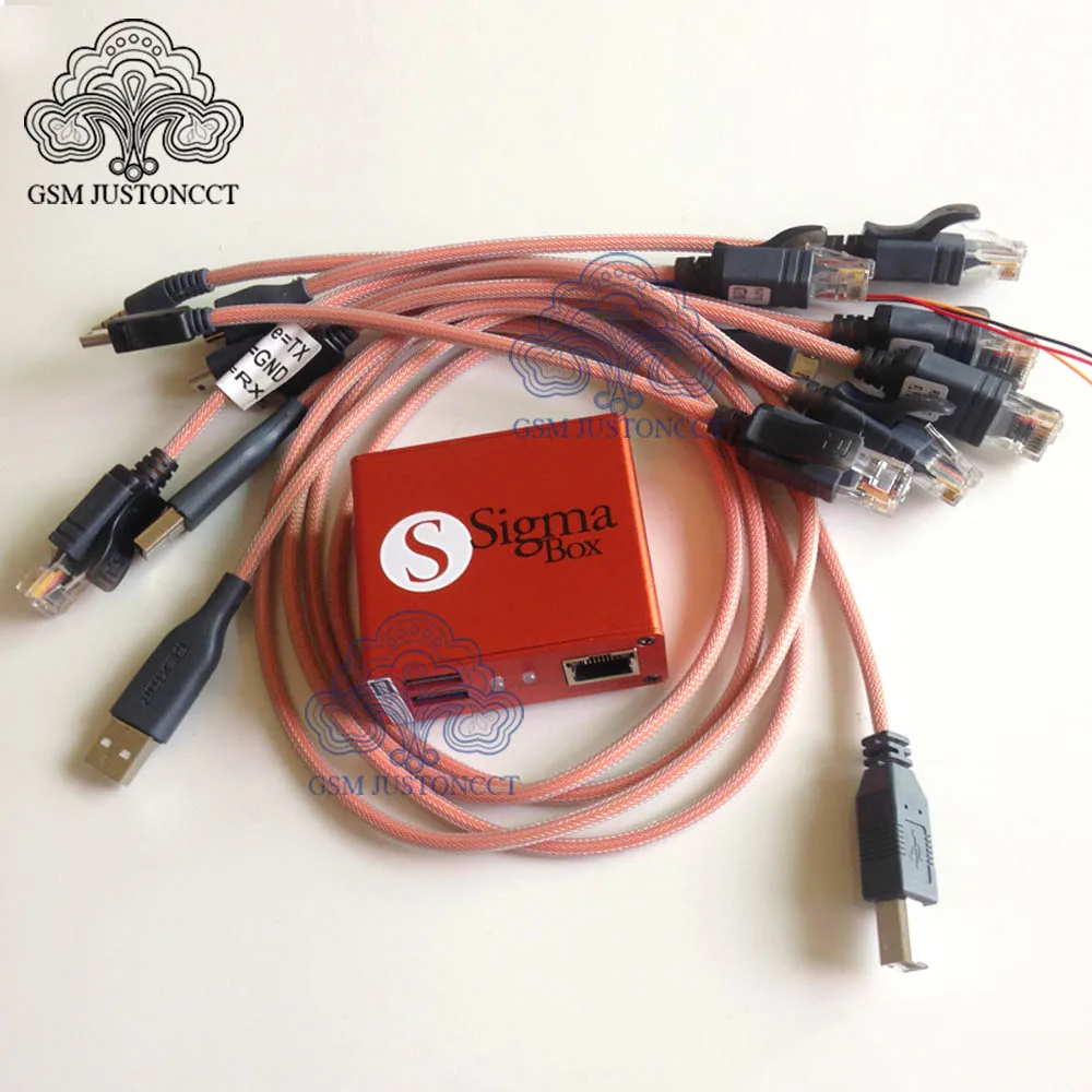 sigma Box + pack 1234  - gsmjustoncct -B4