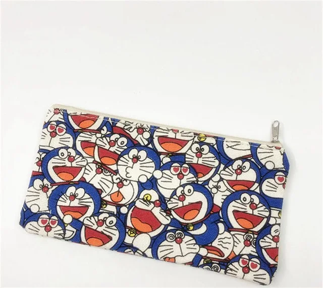 Disney new cute cartoon mickey mouse pattern purse casual student girl canvas sundries storage bag women cosmetic bag - Цвет: 5