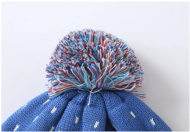 Boy hat winter Toddler Baby Girls Boys Solid Hat Winter Warm Knitted Beanie Cap Gift for Christmas