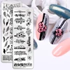PICT YOU Nail Stamping Plate Geometry Flower Leaf Stamp Template DIY Printing Stainless Steel Stencil Tools Nail Image Plate ► Photo 3/6
