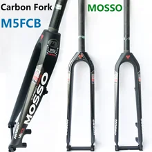 Карбоновая вилка Mosso M5FCB Велосипедная вилка 26 27,5 29er шоссейная/MTB велосипедная амортизационная вилка передние вилки T700 разные для M3 M5 M6