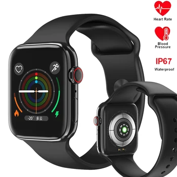 

F18 smart watch Men Series 5 Full Touch IP67 waterproof Fitness Tracker Bracelet Band Heart Rate Monitor smartwatch VS W68 W75