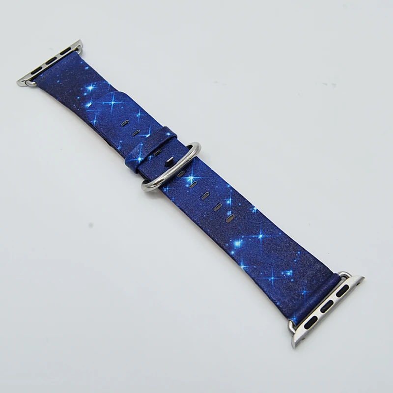 Onthelevel Bling Art Star живописный ремешок Apple Watch ремешки 42 мм Ремешки для наручных часов наручные часы аксессуары для iWatch 1/2/3/4