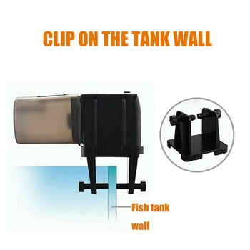 

1pc Automatic Fish Feeder Fish Tank Feed Tableware Fully Automatic Goldfish Smart Timing Holiday Feeding Timer Mini Feeder