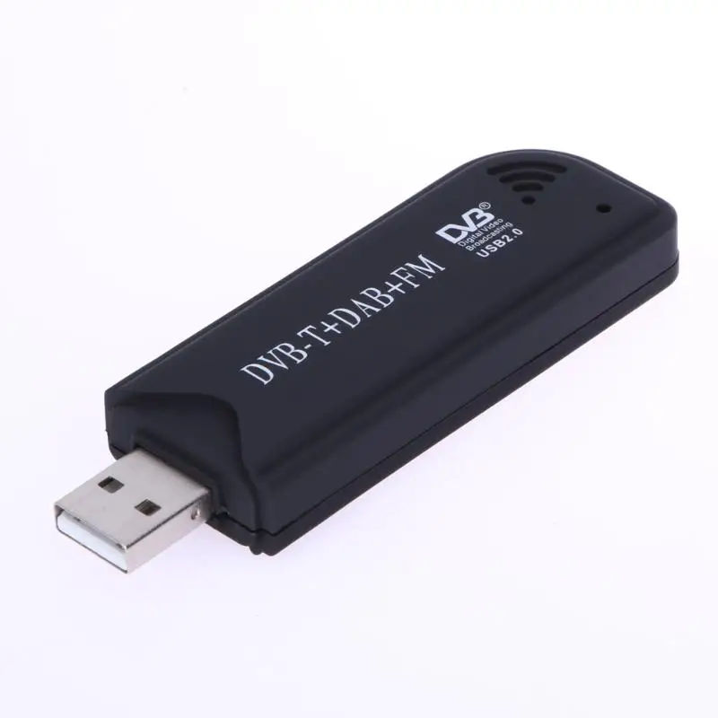 USB2.0 цифровой сигнал DVB-T SDR+ DAB+ FM TV тюнер вставляемый приемник RTL2832U+ FC0012