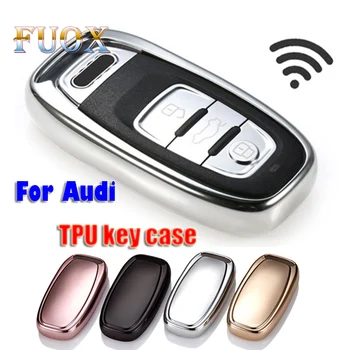 

Car TPU Remote Smart Key Cover Fob Case Shell For Audi A1 A3 A4 A5 A6 A7 A8 Quattro Q3 Q5 Q7 2009 2010 2011 2012 2013 2014 2015
