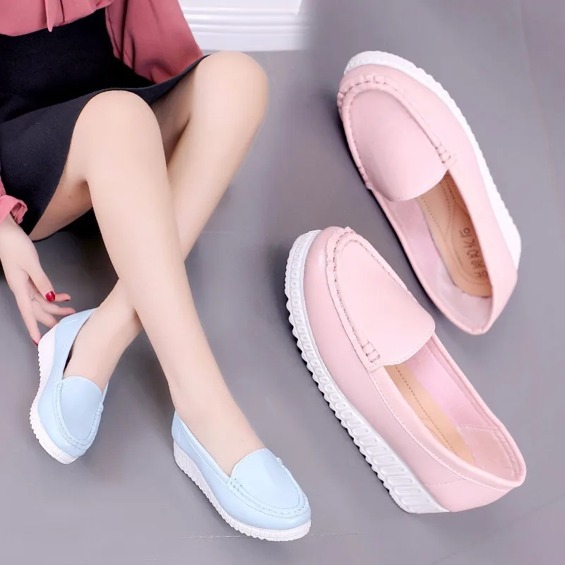 

Moccosins Women's Summer 2018 New Style Korean-style Versitile Fashion Slip-on Lazy Summer WOMEN'S Shoes Flat Keel Thin Shoes Wo